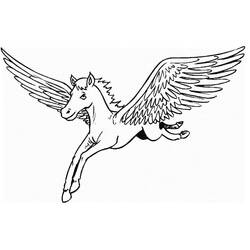 Pegasus (Characters) coloring page #209063 to print and color