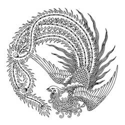 Coloring page: Phoenix (Characters) #192274 - Free Printable Coloring Pages