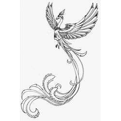 Coloring page: Phoenix (Characters) #192282 - Free Printable Coloring Pages