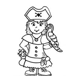 Coloring page: Pirate (Characters) #105006 - Printable coloring pages