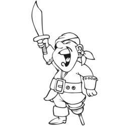 Coloring page: Pirate (Characters) #105010 - Free Printable Coloring Pages