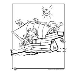 Coloring page: Pirate (Characters) #105013 - Free Printable Coloring Pages