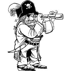 Coloring page: Pirate (Characters) #105020 - Free Printable Coloring Pages