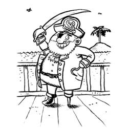 Coloring page: Pirate (Characters) #105047 - Free Printable Coloring Pages