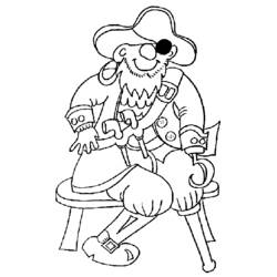 Coloring page: Pirate (Characters) #105051 - Free Printable Coloring Pages