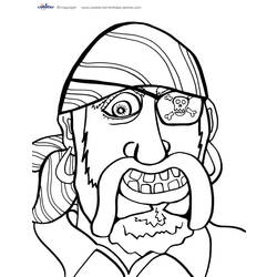 Coloring page: Pirate (Characters) #105065 - Free Printable Coloring Pages
