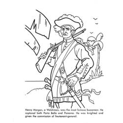 Coloring page: Pirate (Characters) #105155 - Printable coloring pages