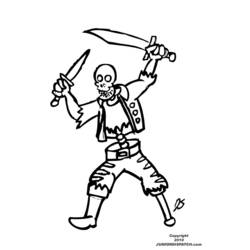 Coloring page: Pirate (Characters) #105167 - Printable coloring pages