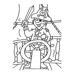 Coloring page: Pirate (Characters) #105250 - Free Printable Coloring Pages