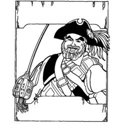 Coloring page: Pirate (Characters) #105327 - Free Printable Coloring Pages