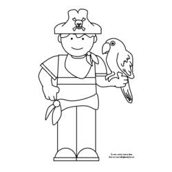 Coloring page: Pirate (Characters) #105348 - Free Printable Coloring Pages