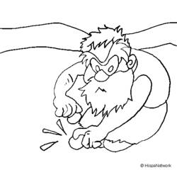 Coloring page: Prehistoric man (Characters) #150411 - Printable coloring pages