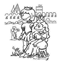 Coloring page: Prince (Characters) #105933 - Free Printable Coloring Pages