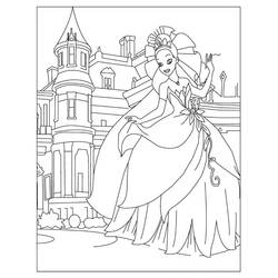 Princess (Characters) coloring page #170929 to print and color