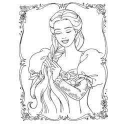 Coloring page: Princess (Characters) #85171 - Printable coloring pages