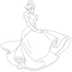 Coloring page: Princess (Characters) #85183 - Free Printable Coloring Pages