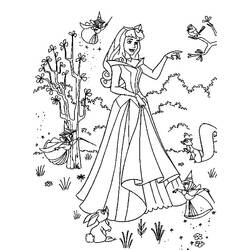 Coloring page: Princess (Characters) #85195 - Free Printable Coloring Pages