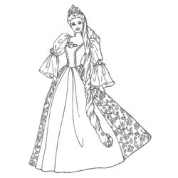 Coloring page: Princess (Characters) #85201 - Free Printable Coloring Pages