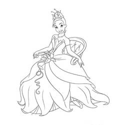 Coloring page: Princess (Characters) #85207 - Free Printable Coloring Pages