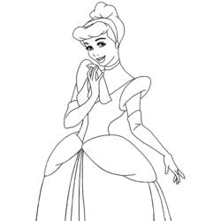 Coloring page: Princess (Characters) #85219 - Free Printable Coloring Pages