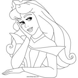 Coloring page: Princess (Characters) #85260 - Printable coloring pages