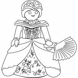 Coloring page: Princess (Characters) #85261 - Printable coloring pages