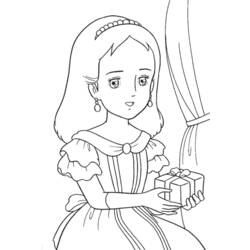 Coloring page: Princess (Characters) #85263 - Free Printable Coloring Pages