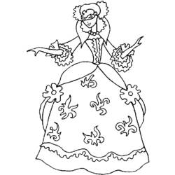 Coloring page: Princess (Characters) #85272 - Free Printable Coloring Pages