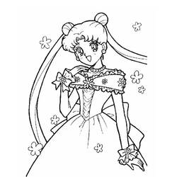 Coloring page: Princess (Characters) #85292 - Printable coloring pages