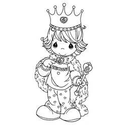 Coloring page: Princess (Characters) #85303 - Free Printable Coloring Pages