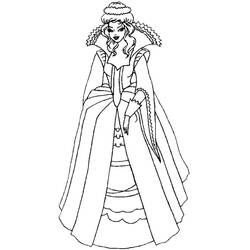 Coloring page: Princess (Characters) #85315 - Free Printable Coloring Pages