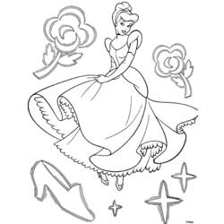 Coloring page: Princess (Characters) #85323 - Printable coloring pages