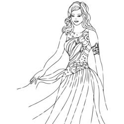 Coloring page: Princess (Characters) #85335 - Free Printable Coloring Pages