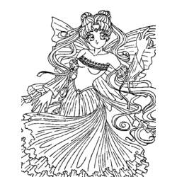 Coloring page: Princess (Characters) #85337 - Free Printable Coloring Pages