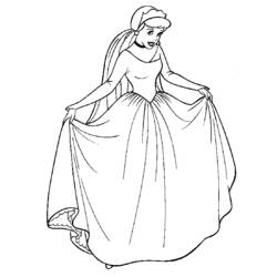 Coloring page: Princess (Characters) #85358 - Free Printable Coloring Pages