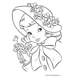 Coloring page: Princess (Characters) #85359 - Printable coloring pages