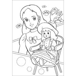 Coloring page: Princess (Characters) #85376 - Free Printable Coloring Pages