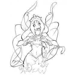 Coloring page: Princess (Characters) #85381 - Free Printable Coloring Pages