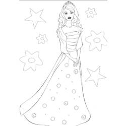 Coloring page: Princess (Characters) #85387 - Printable coloring pages