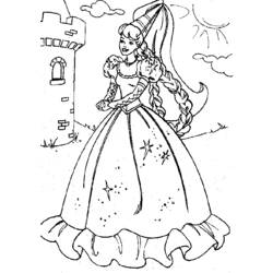 Coloring page: Princess (Characters) #85391 - Free Printable Coloring Pages
