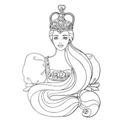 Coloring page: Princess (Characters) #85398 - Free Printable Coloring Pages