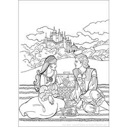 Coloring page: Princess (Characters) #85403 - Free Printable Coloring Pages