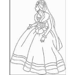 Coloring page: Princess (Characters) #85404 - Free Printable Coloring Pages