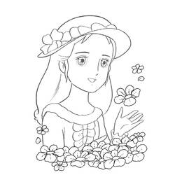 Coloring page: Princess (Characters) #85418 - Free Printable Coloring Pages