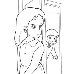 Coloring page: Princess (Characters) #85426 - Free Printable Coloring Pages