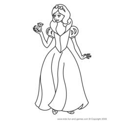 Coloring page: Princess (Characters) #85436 - Free Printable Coloring Pages