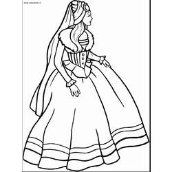 Coloring page: Princess (Characters) #85445 - Free Printable Coloring Pages