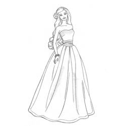 Coloring page: Princess (Characters) #85470 - Free Printable Coloring Pages
