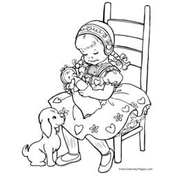 Coloring page: Princess (Characters) #85514 - Free Printable Coloring Pages