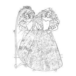 Coloring page: Princess (Characters) #85523 - Free Printable Coloring Pages